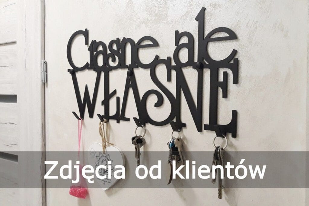 Metalowe dekoracje produkty