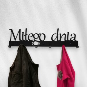 Wieszak na ubrania Miłego dnia