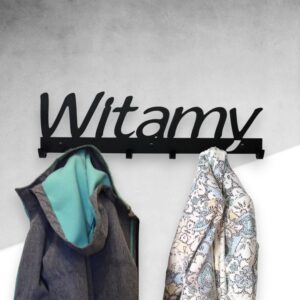 Wieszak na ubrania Witamy