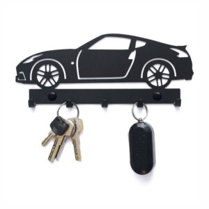 Metalowy ścienny Wieszak na klucze do przedpokoju Nissan 370Z