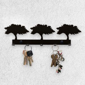 Ścienny Wieszak na klucze drzewa