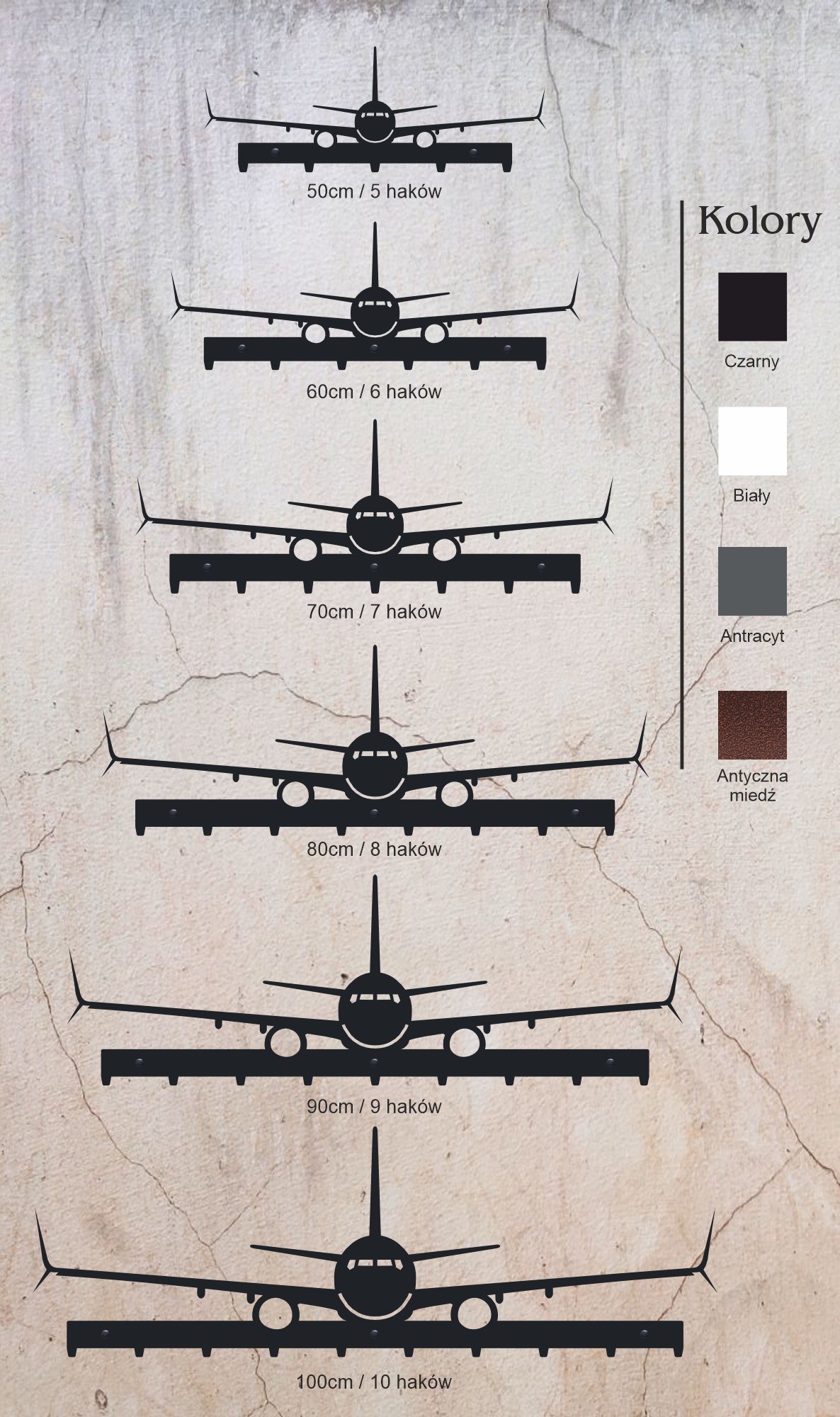 Wieszak na ubrania Boeing 737 - obrazek 5