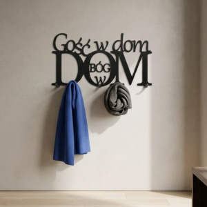 Metalowy Wieszak na ubrania Gość w Dom Bóg w Dom