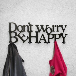 Wieszak na ubrania Don't worry be happy