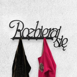 Wieszak do przedpokoju Rozbieraj się