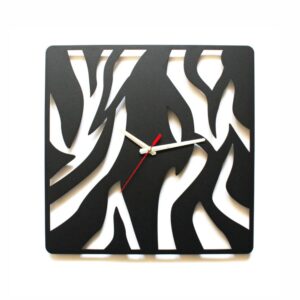 Elegancki Nowoczesny Zegar ścienny zebra