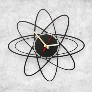Nowoczesny Zegar ścienny orbita