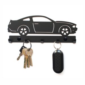 Metalowy Wieszak ścienny na klucze do przedpokoju Ford Mustang