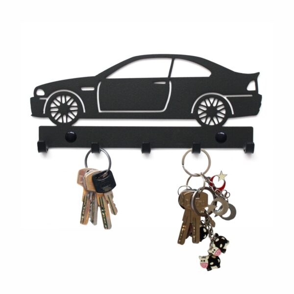 Metalowy wieszak ścienny na klucze BMW E46 Coupe