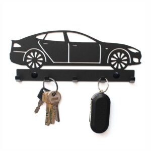 Metalowy Uchwyt na klucze Tesla S