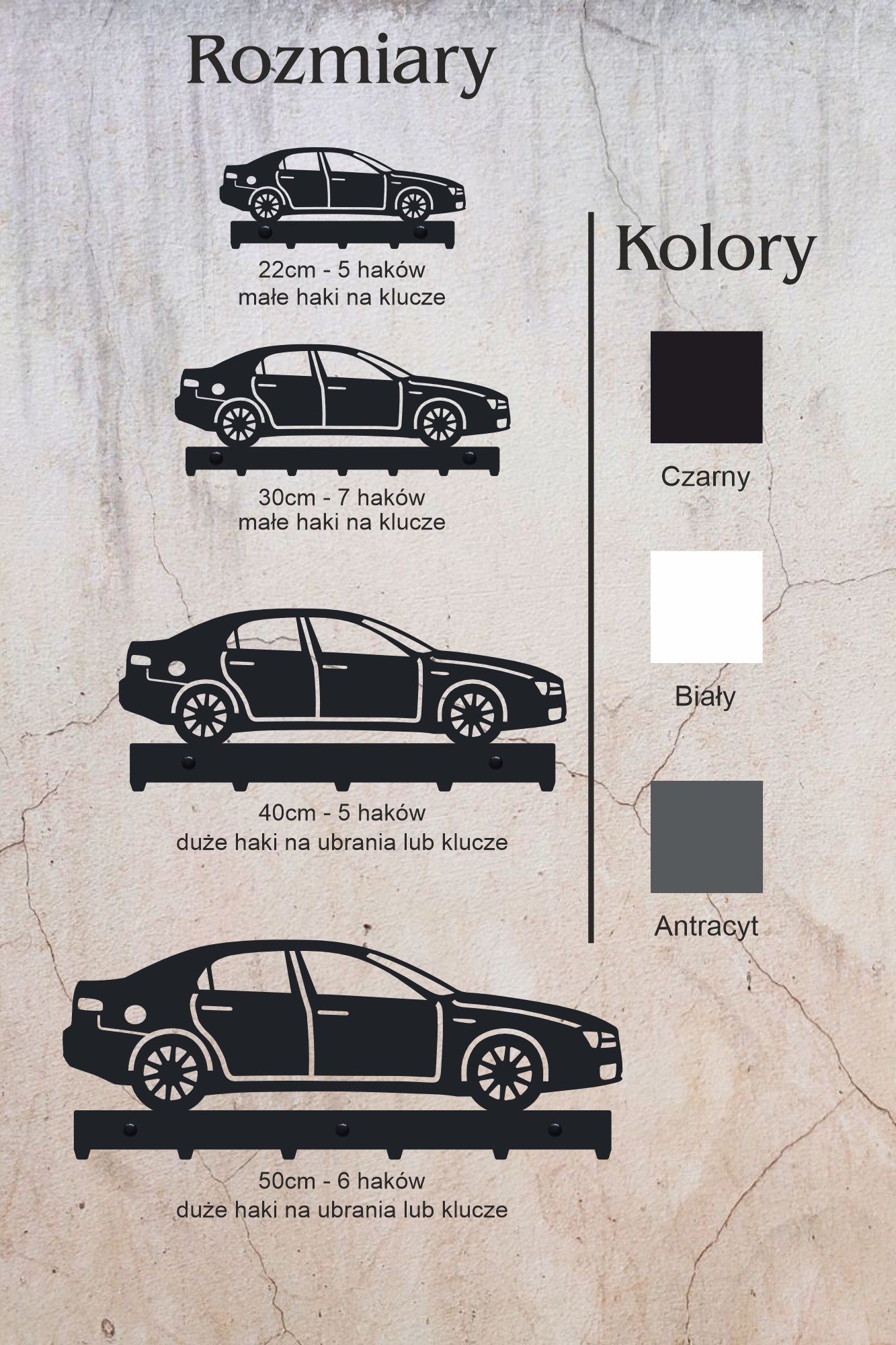 Wieszak na klucze Alfa Romeo 159 - obrazek 4