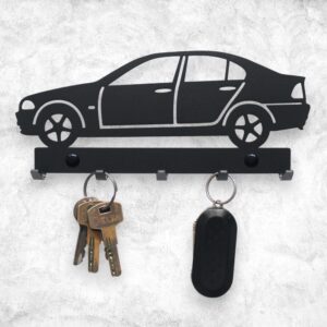 Czarny Wieszak na klucze BMW E46 sedan