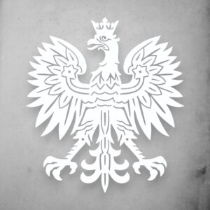 Metalowa dekoracja ścienna godło Polski Orzeł