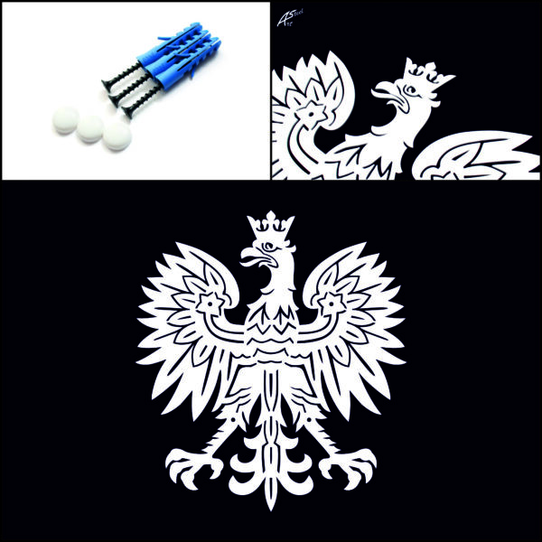 Dekoracja ścienna godło Polski Orzeł - obrazek 3