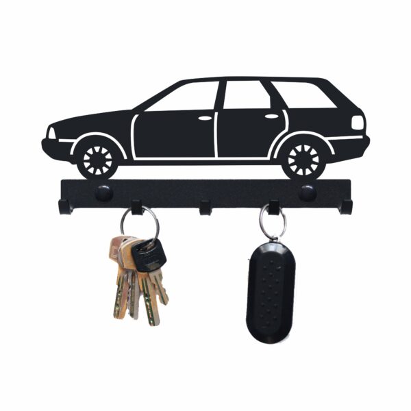 Elegancki Metalowy Wieszak na klucze Audi 80 Kombi