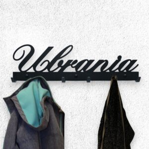 Nowoczesny Metalowy wieszak na ubrania