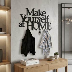 Nowoczesny Wieszak do przedpokoju Make yourself at home
