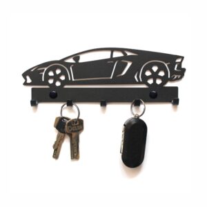 Nowoczesny Wieszak na klucze do przedpokoju Lamborghini Aventador