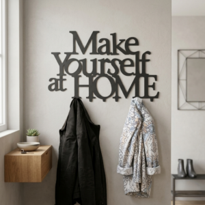 Metalowy Wieszak na ubrania Make yourself at Home