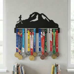 Sportowy wieszak na medale Bieg Górski
