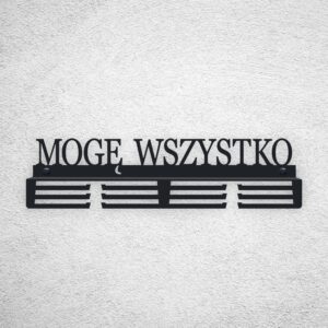 Nowoczesny Wieszak na medale Mogę wszystko