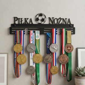 Motywacyjny Wieszak na medale Piłka nożna