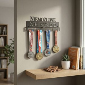 Metalowy Wieszak na medale niemożliwe nie istnieje