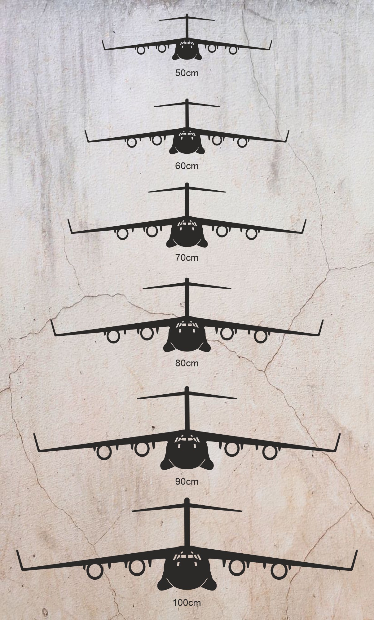 Dekoracja ścienna Boeing C17 Globemaster - obrazek 6