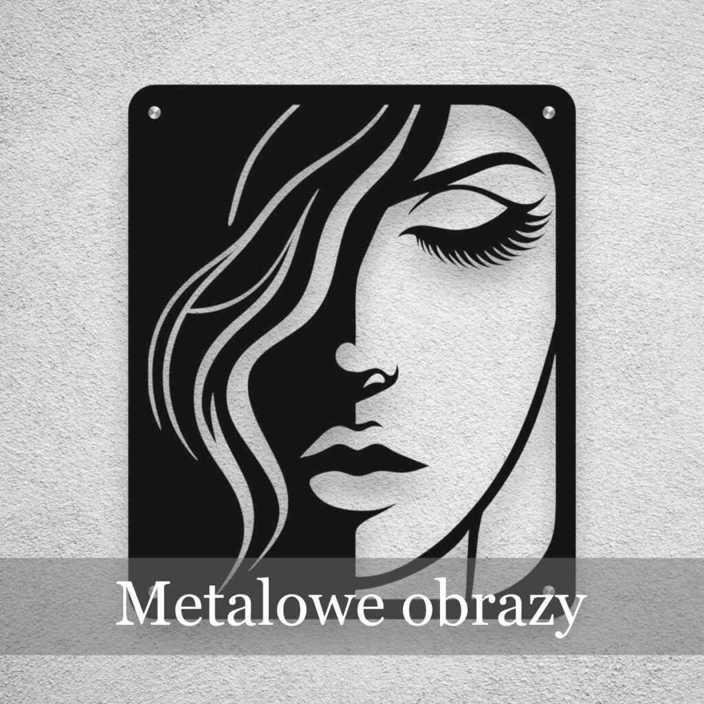 metalowe obrazy na ścianę