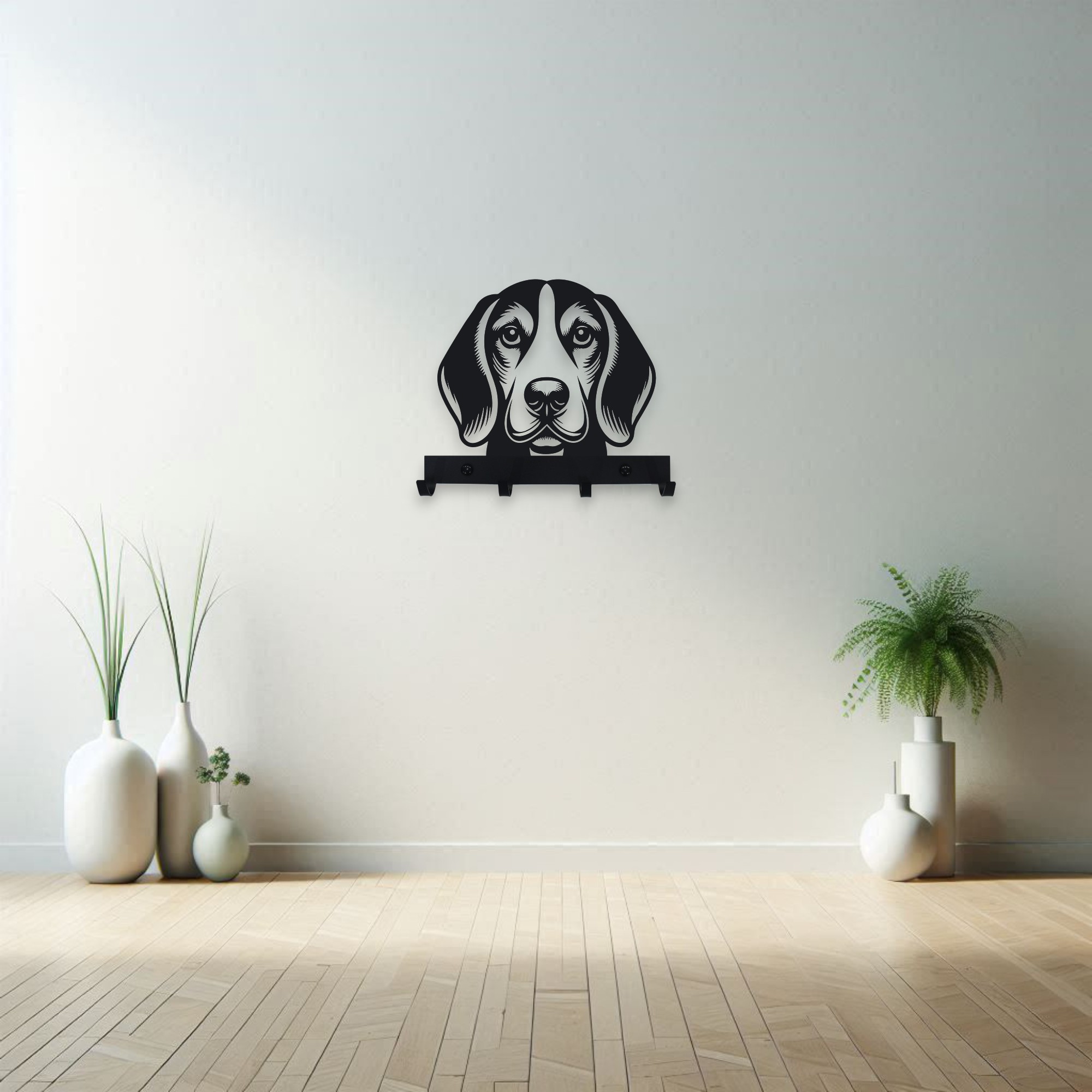 Wieszak na smycze Beagle - obrazek 3