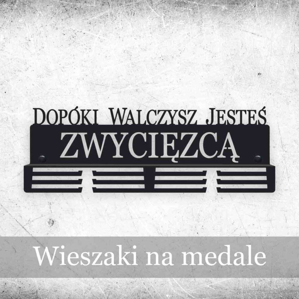 wieszak na medale