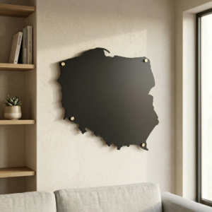Magnetyczna mapa Polski na ścianę