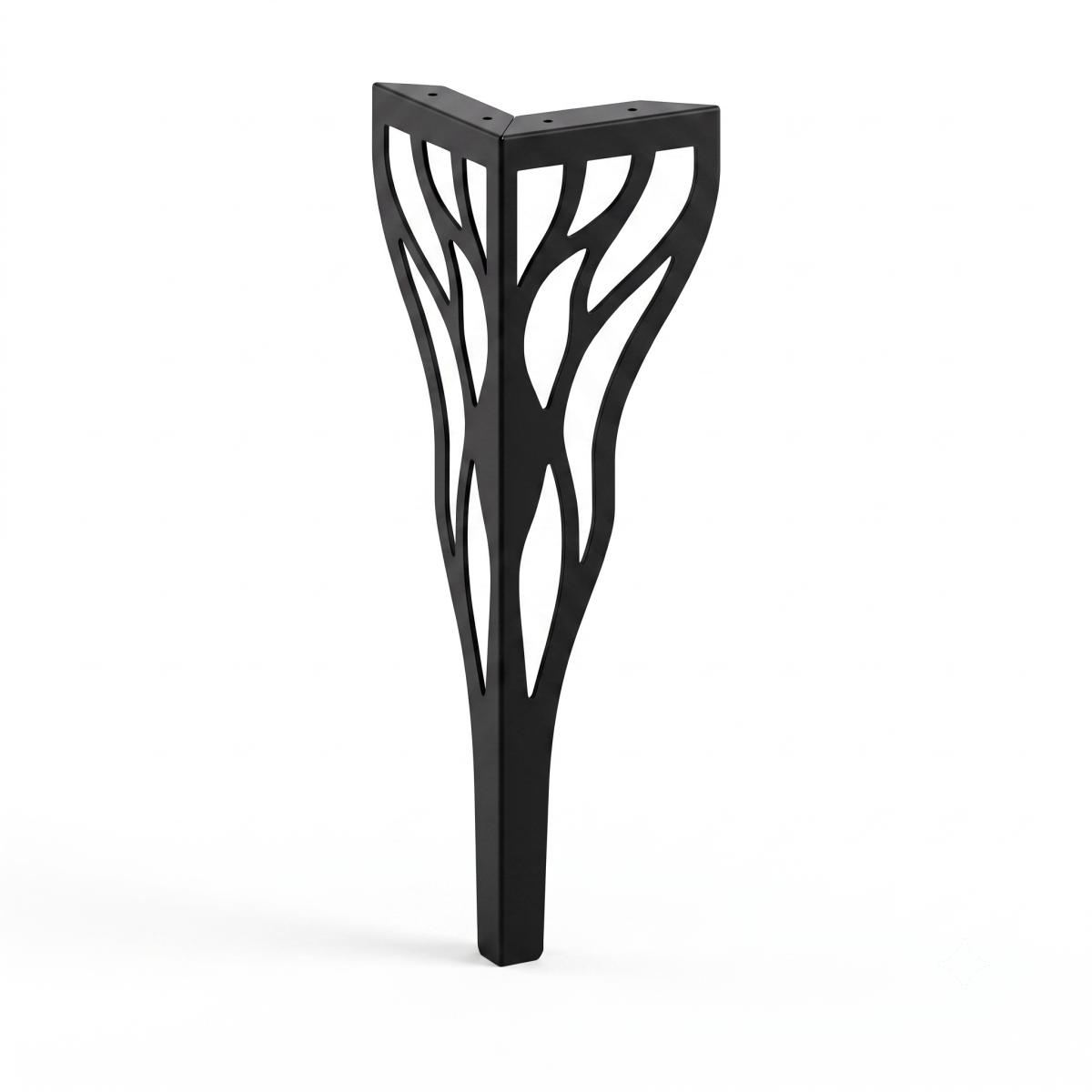 Ażurowa noga metalowa do stolika kawowego Verona 40cm